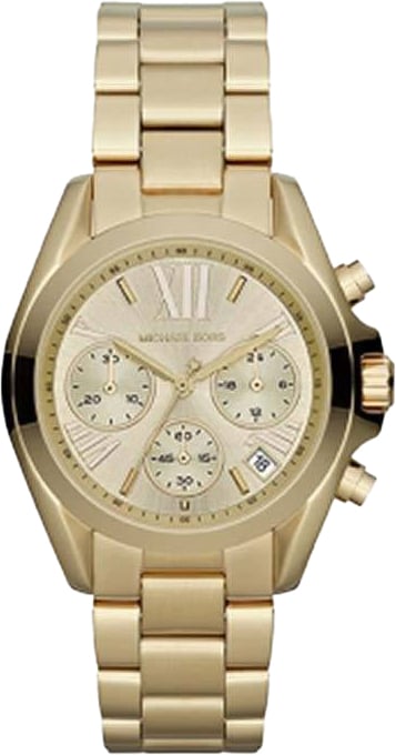Michael Kors MK5798 horloge dames goldplated chronograaf  38 mm kast met datum functie Divers