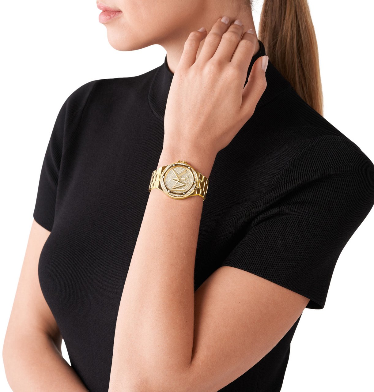 Michael Kors Lennox Horloge Goud