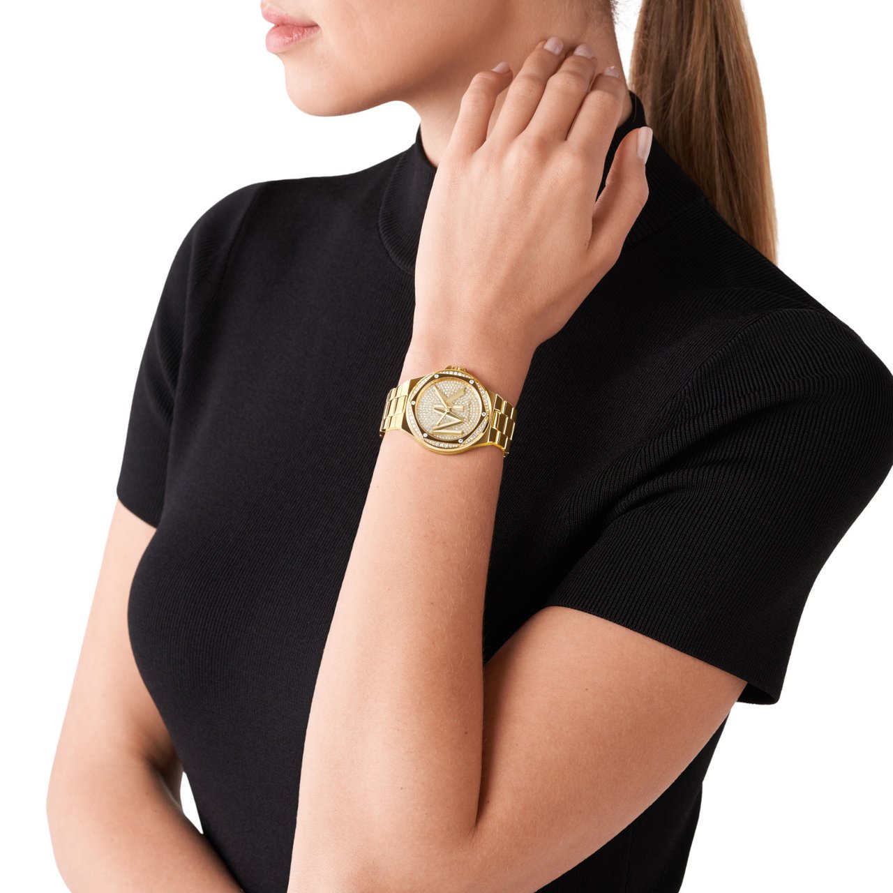 Michael Kors Lennox Horloge Goud