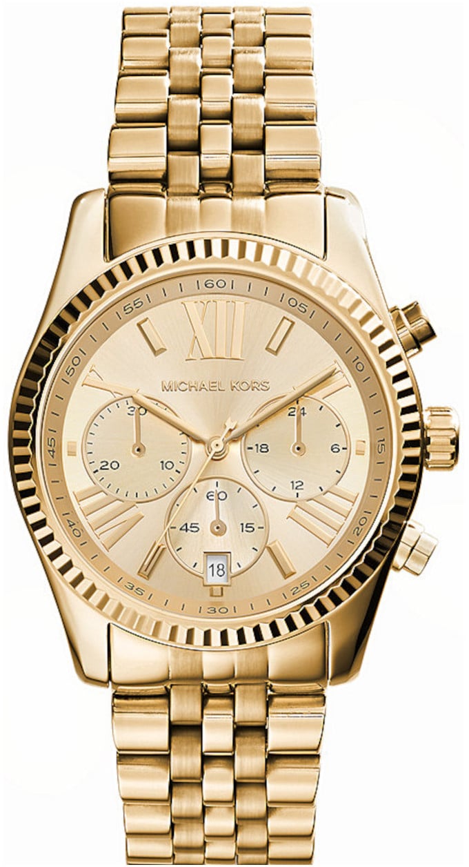 Michael Kors Lexington Horloge Goud
