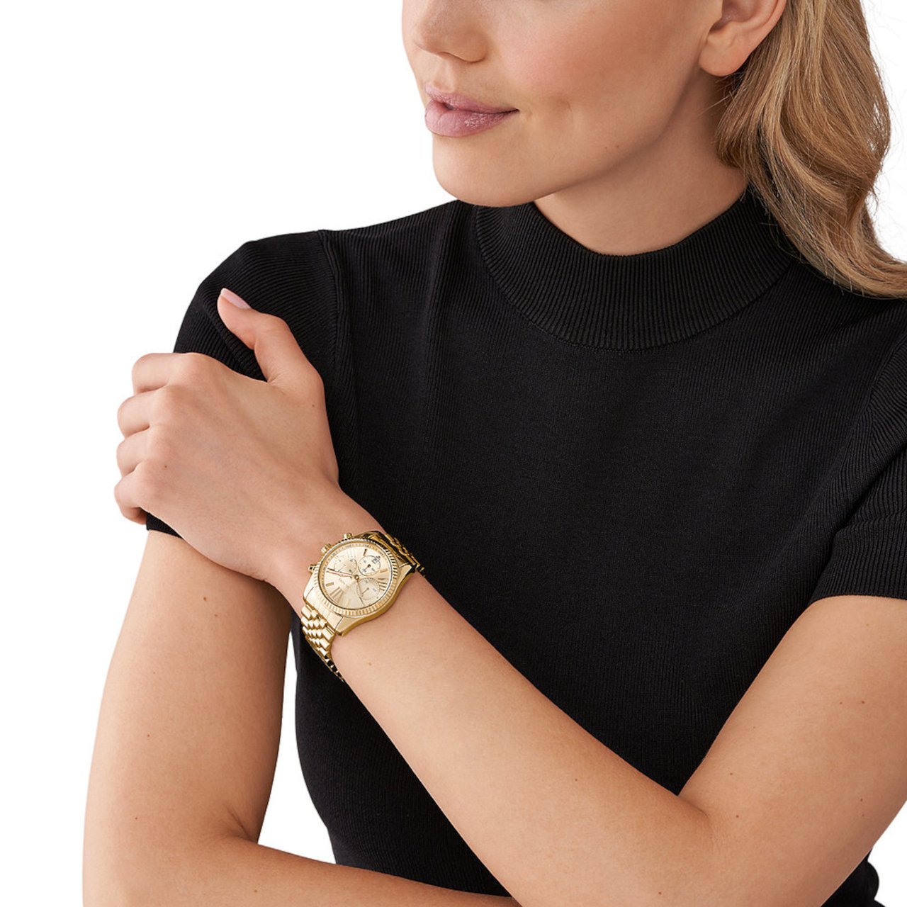 Michael Kors Lexington Horloge Goud