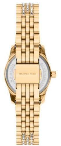 Michael Kors Michael Kors Horloge MK7575 Lexington Staal met Geelgouden Plating Quartz met Zirkonia 26mm Goud
