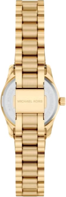 Michael Kors Michael Kors Horloge MK7578 Lexington Staal Geelgouden Plating Quartz Bruine Wijzerplaat 26mm Goud