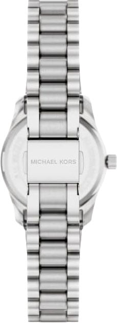 Michael Kors Michael Kors Horloge MK7580 Lexington Staal Quartz met Groene Wijzerplaat 26mm Zilver