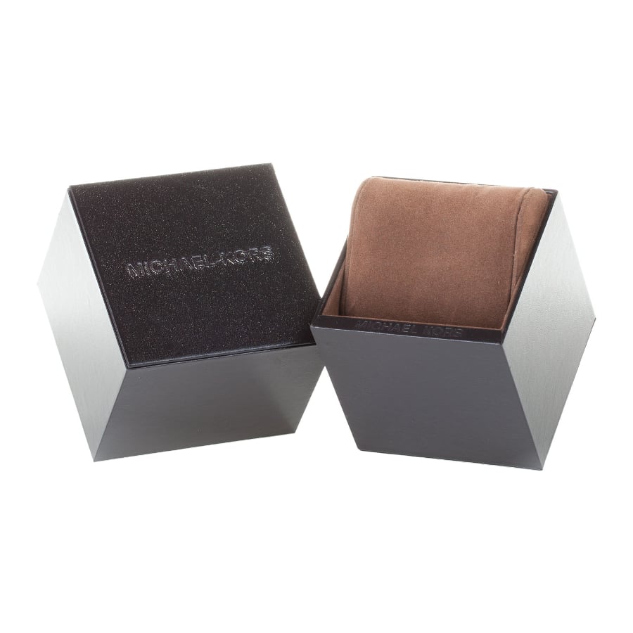 Michael Kors Slim Runway Horloge Zwart