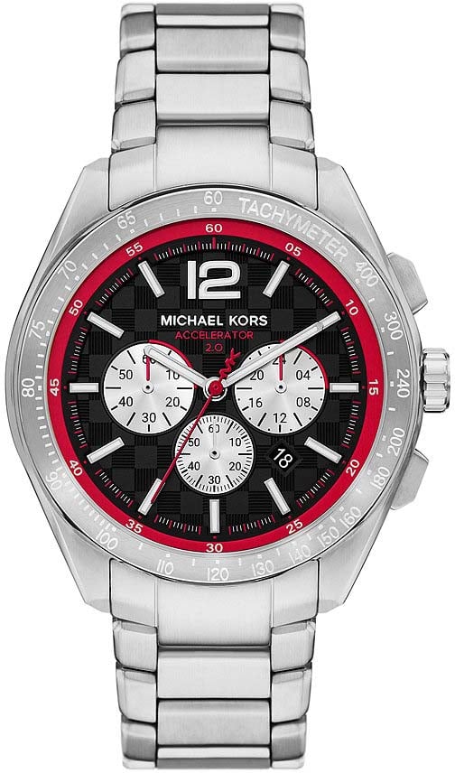 Michael Kors Accelerator Horloge Zilver