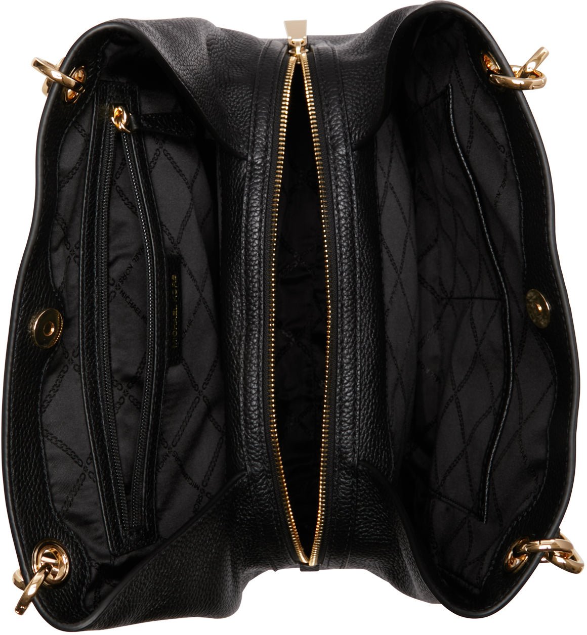 Michael Kors Kensington - Tas - Zwart Zwart