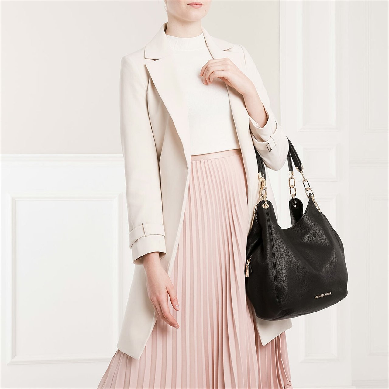 Michael Kors Lillie - Tas - Zwart Zwart