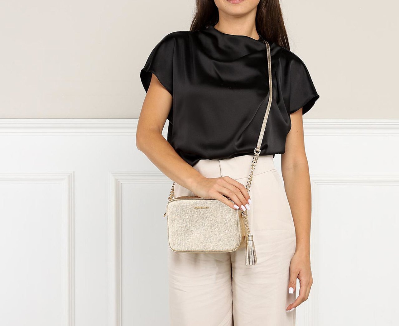 Michael Kors Jet Set - Tas - Goud Goud