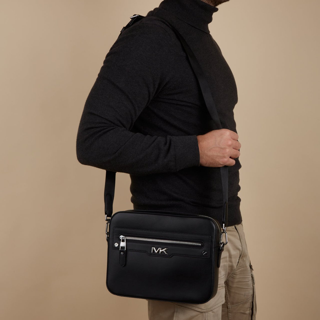 Michael Kors Varick - Tas - Zwart Zwart