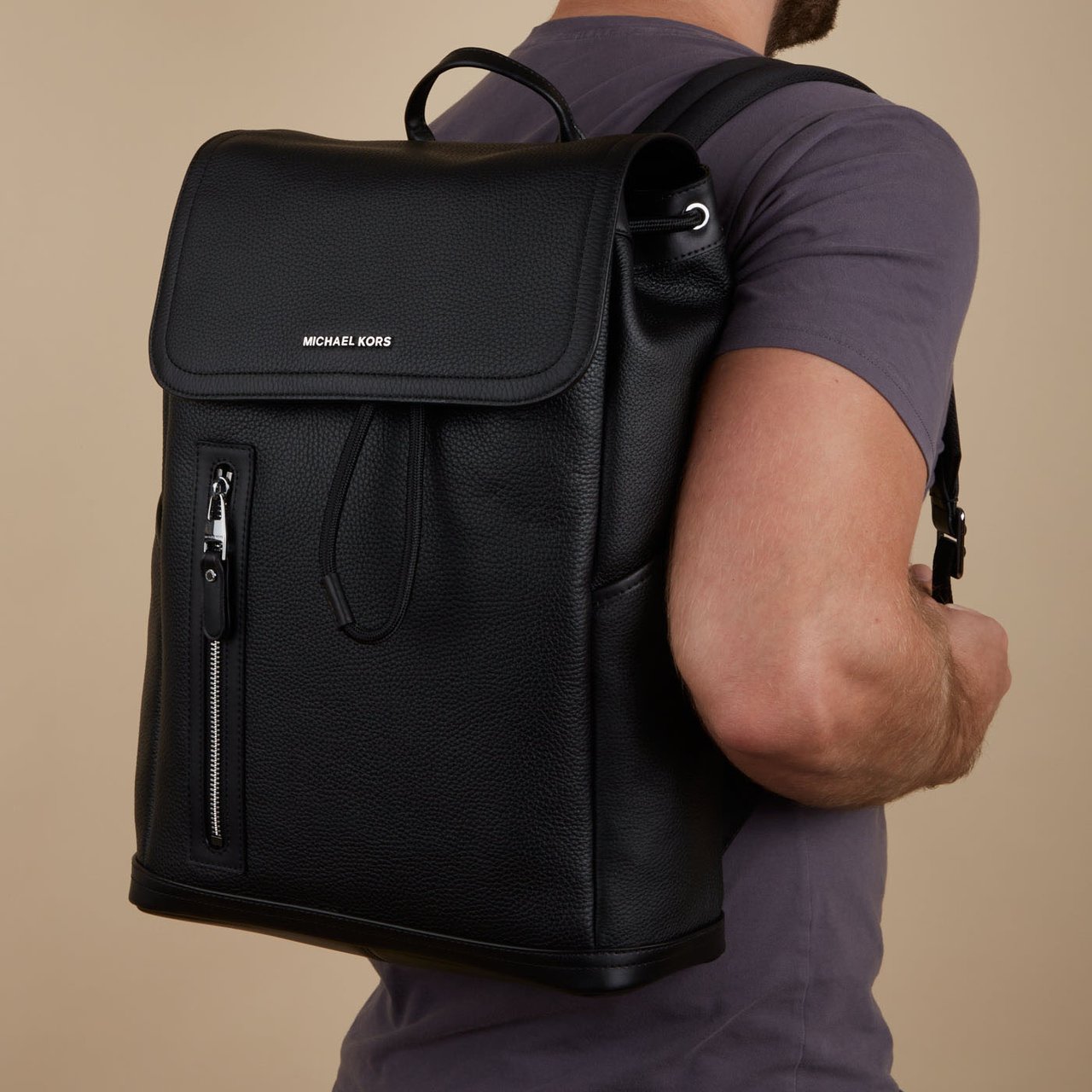 Michael Kors Hudson - Tas - Zwart Zwart