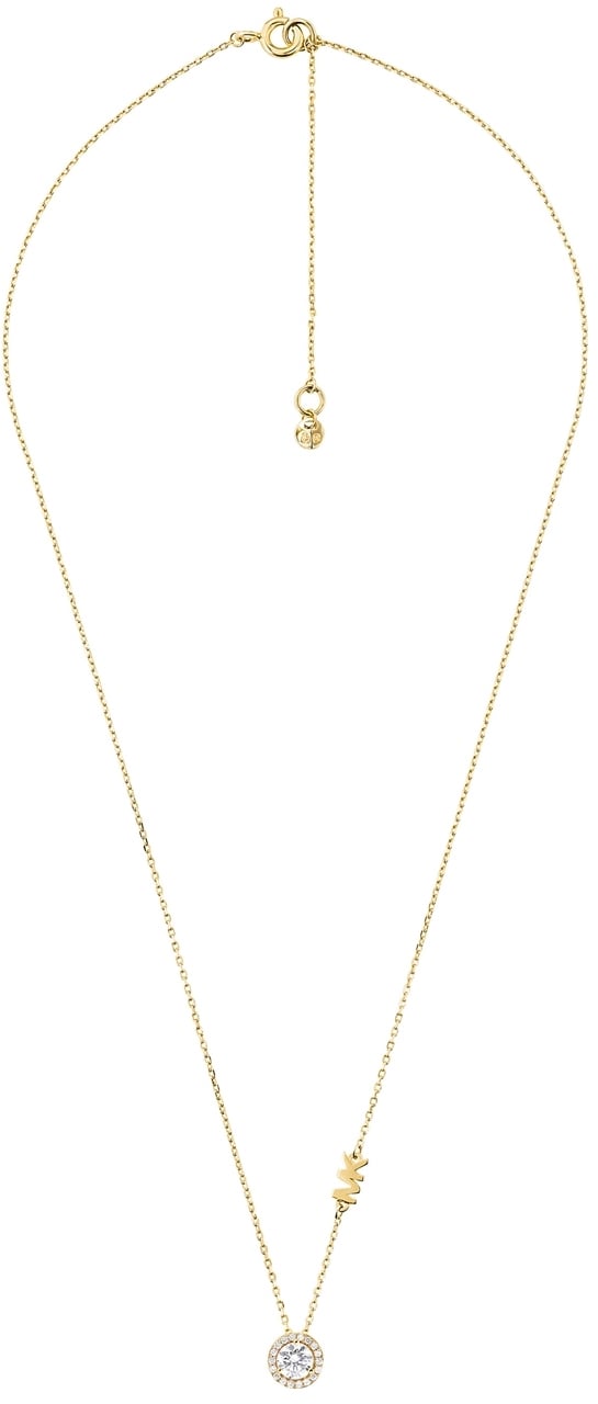Michael Kors Premium Ketting met Zirkonia Goud
