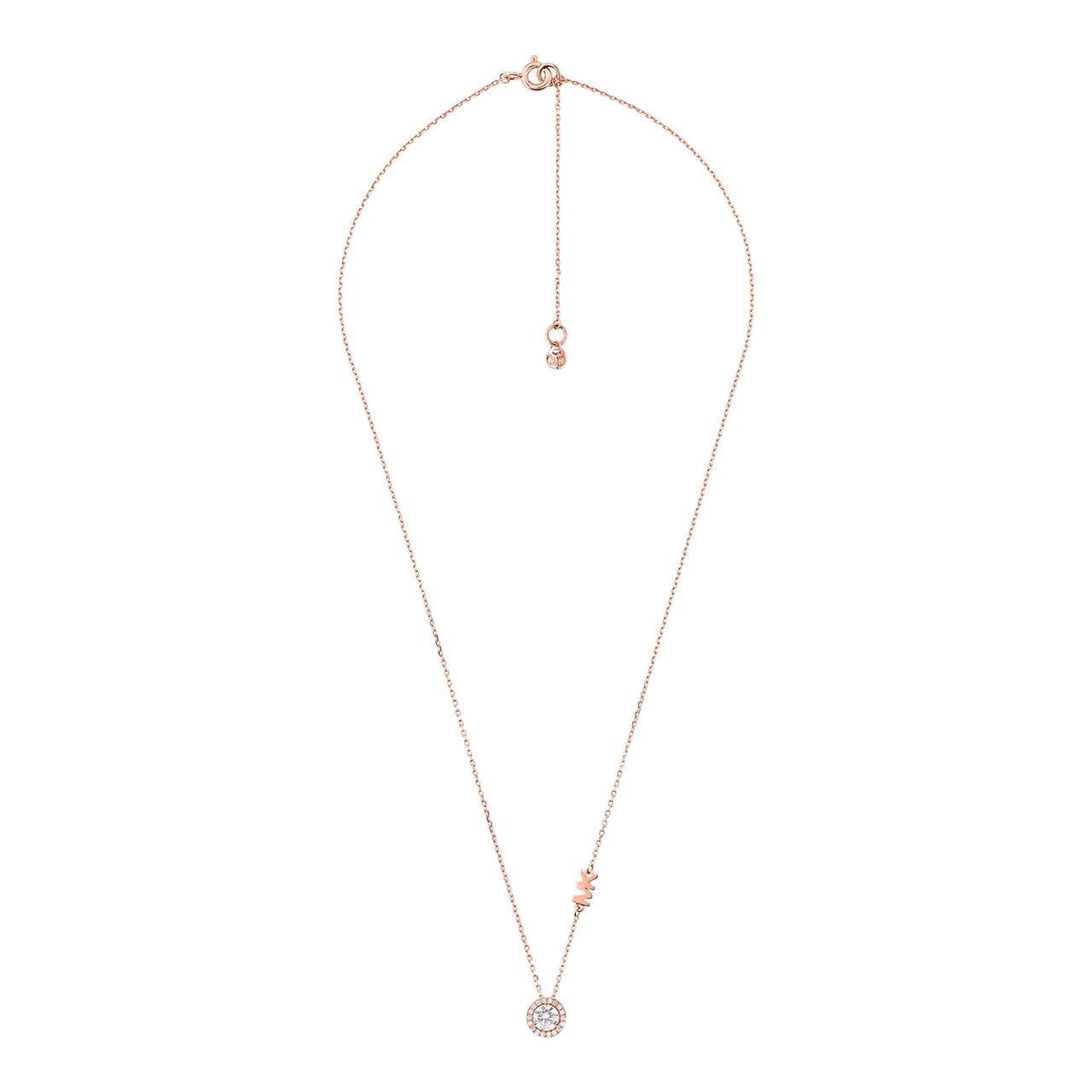 Michael Kors Premium Ketting met Zirkonia Roze