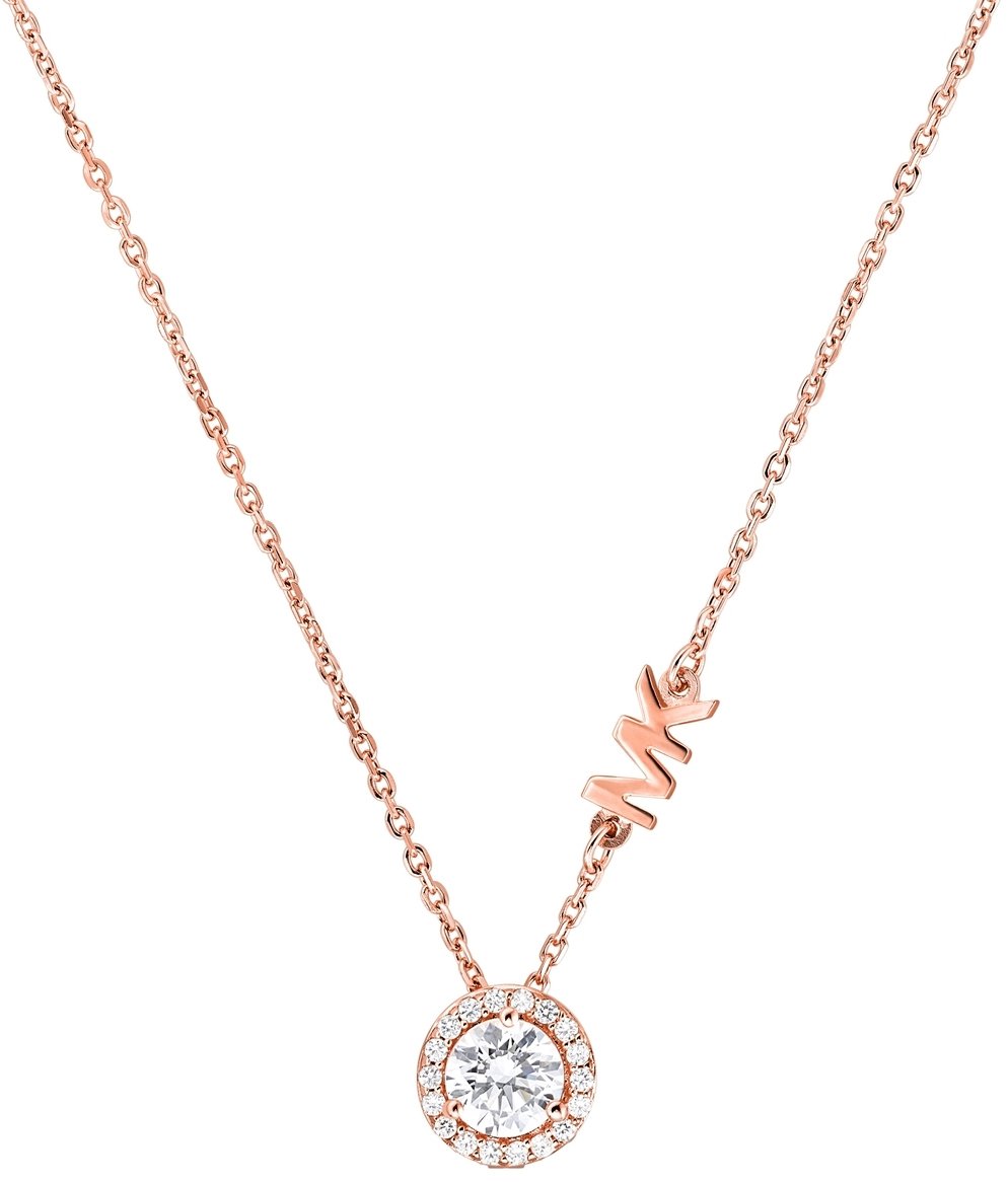 Michael Kors Premium Ketting met Zirkonia Roze