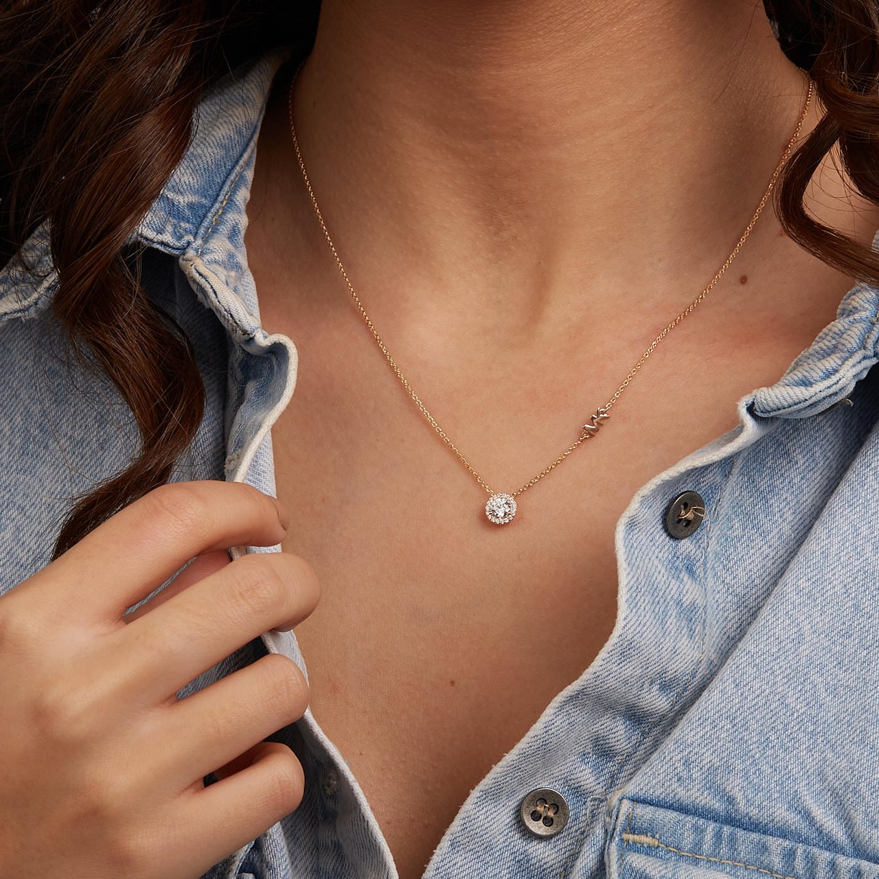 Michael Kors Premium Ketting met Zirkonia Roze