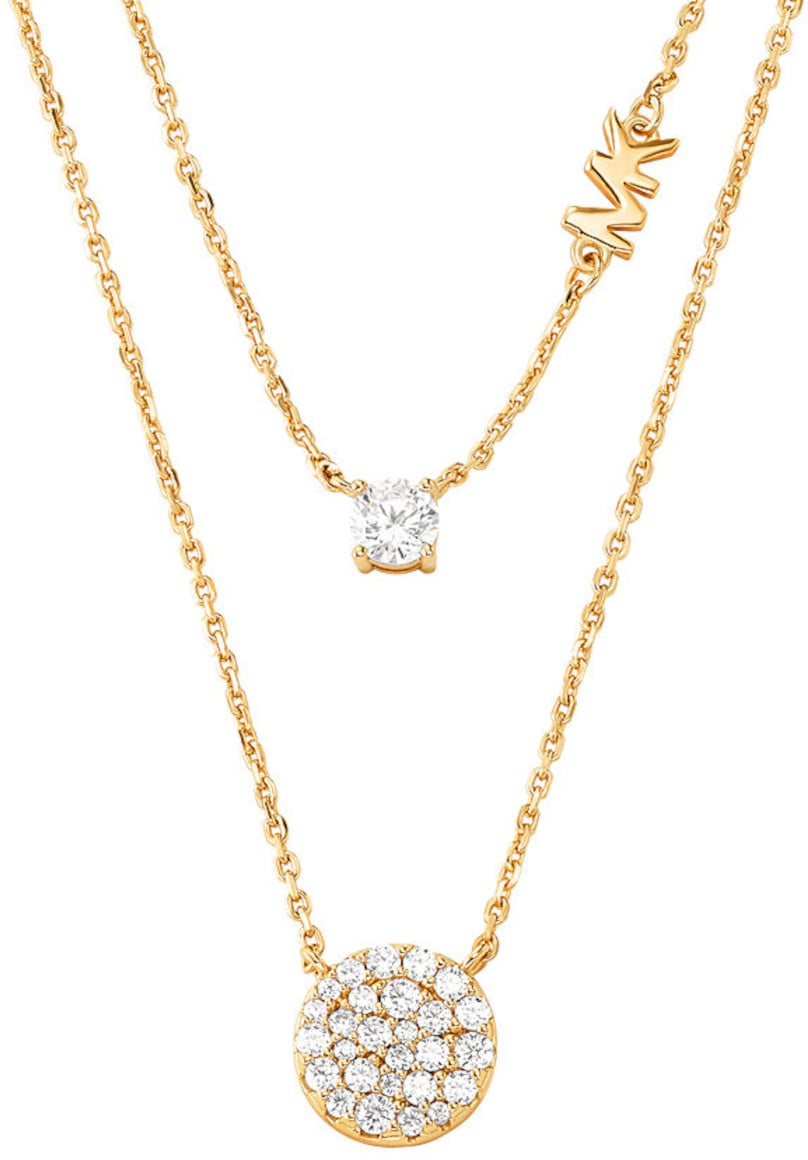 Michael Kors Premium Ketting met Zirkonia Goud