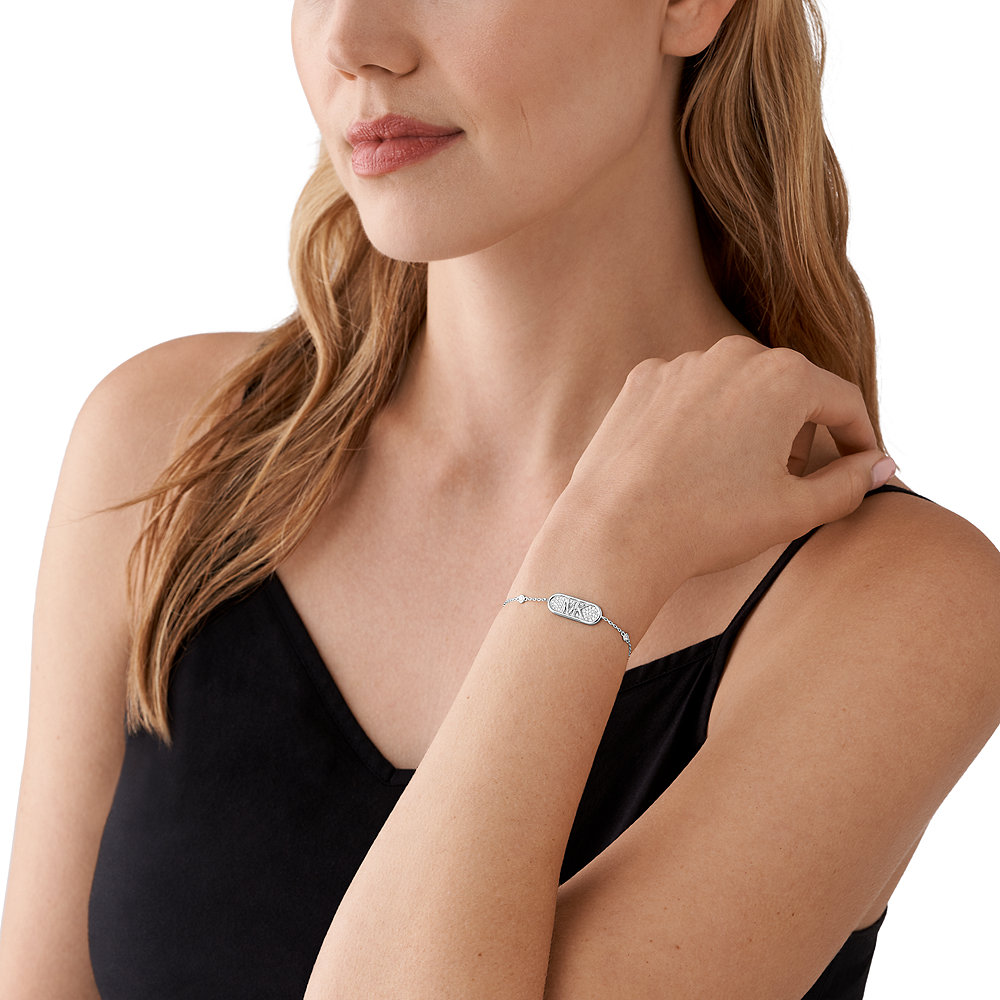 Michael Kors Premium Armband met Zirkonia Zilver