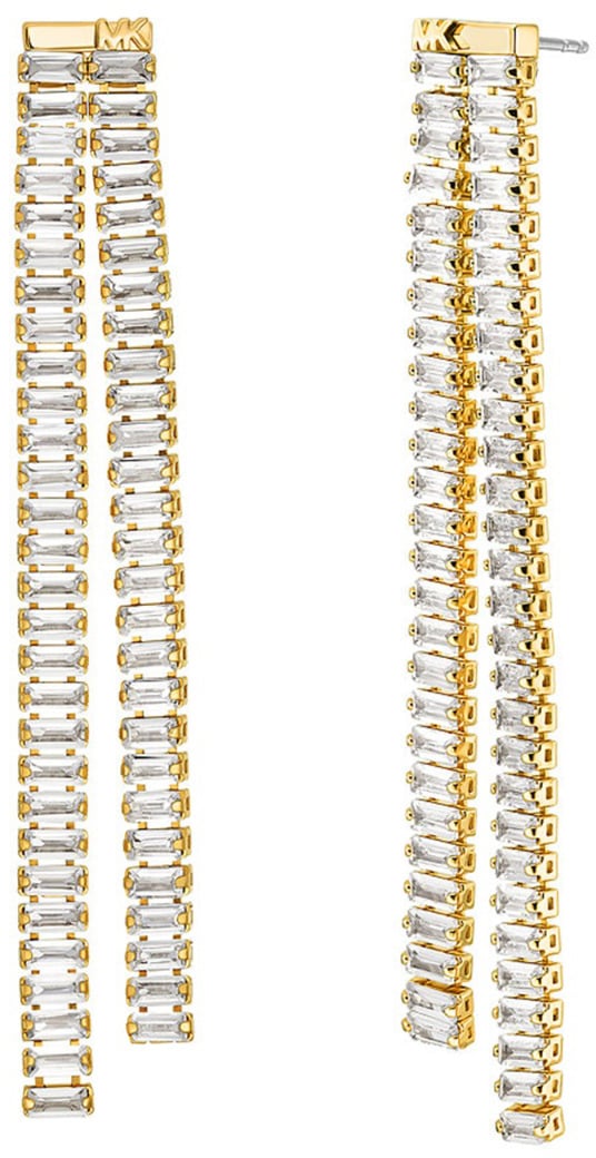Michael Kors Premium Oorbellen met Zirkonia Goud