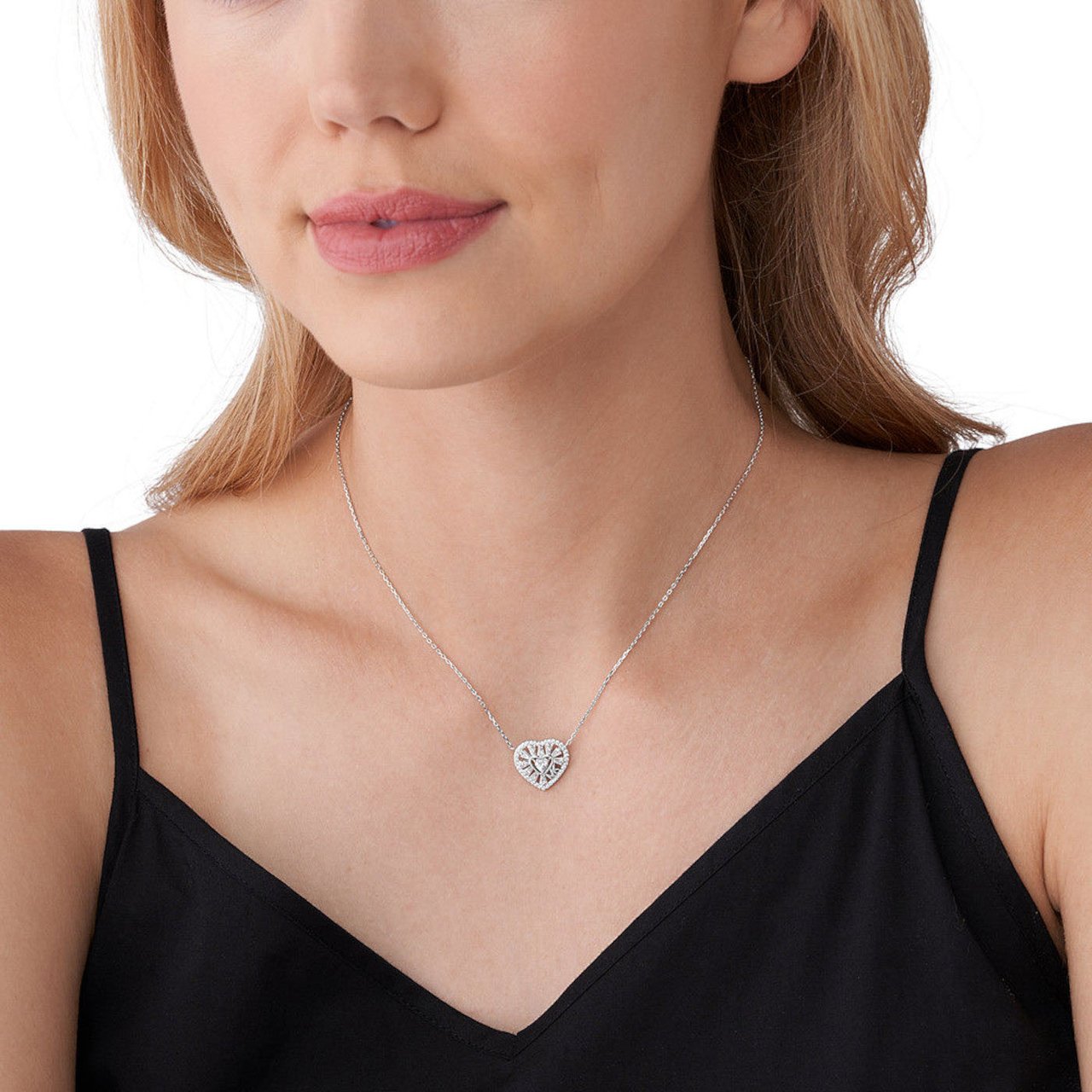 Michael Kors Kors Love - Ketting - Zilver Zilver