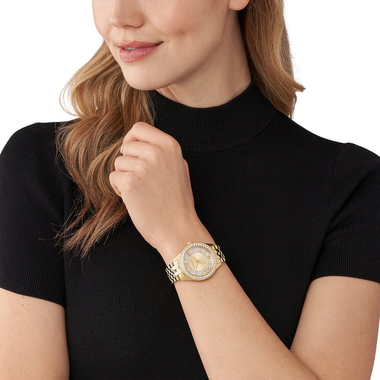Michael Kors Harlowe - Horloge - Goud Goud