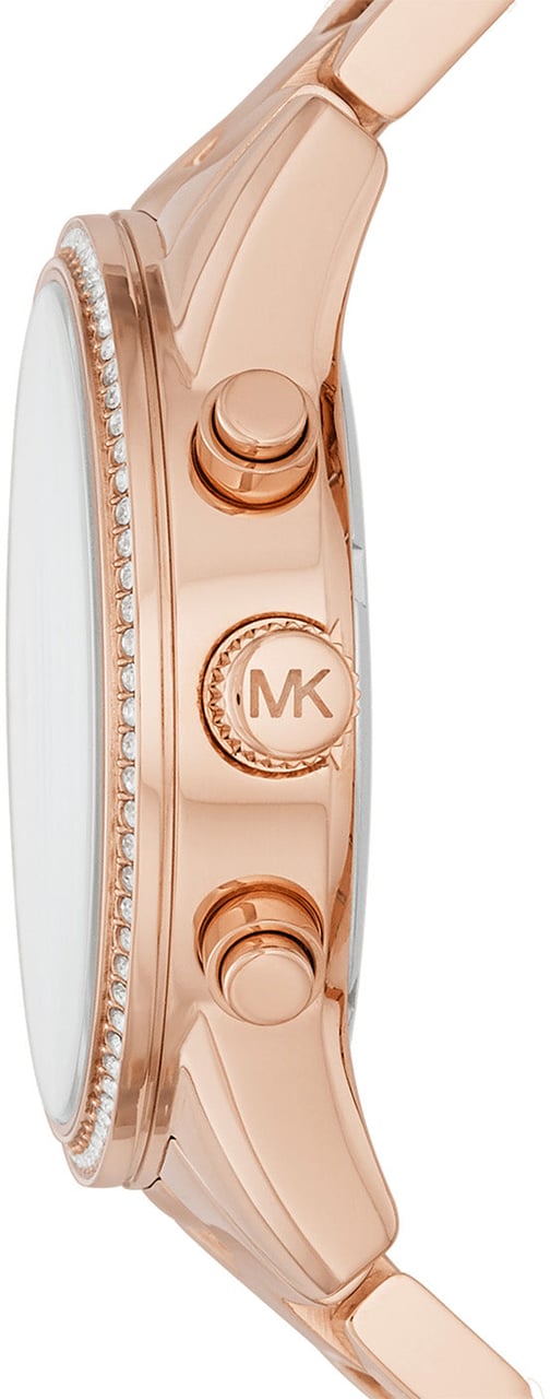 Michael Kors Ritz - Horloge - Roségoud Roze