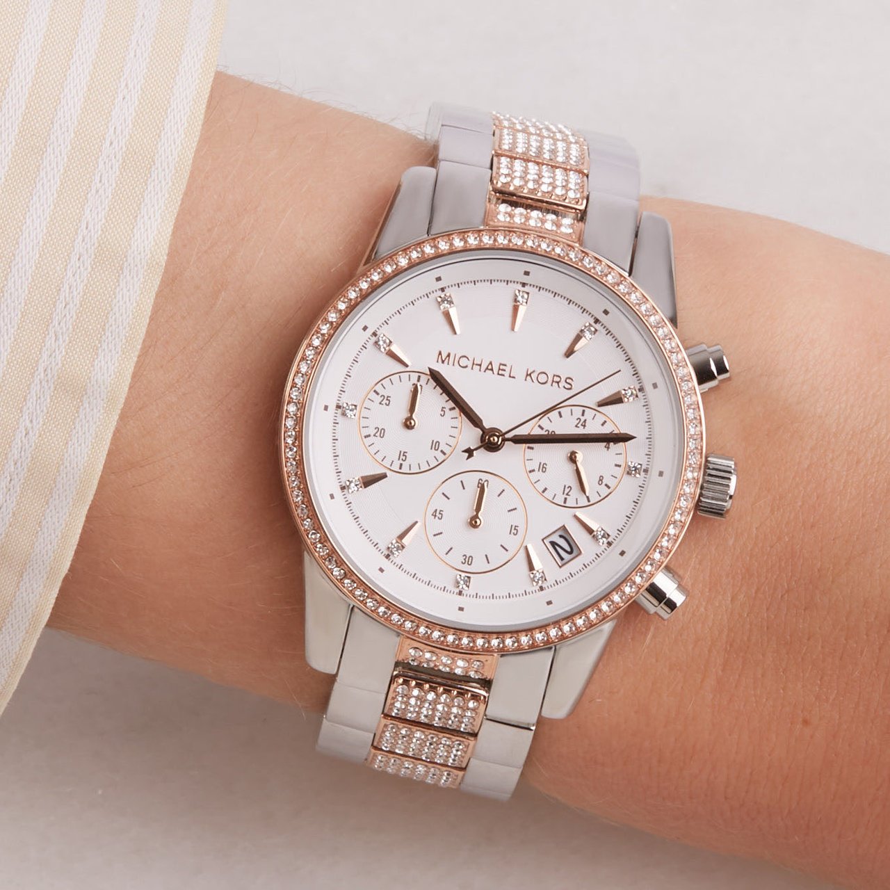 Michael Kors Ritz - Horloge - Zilver Divers