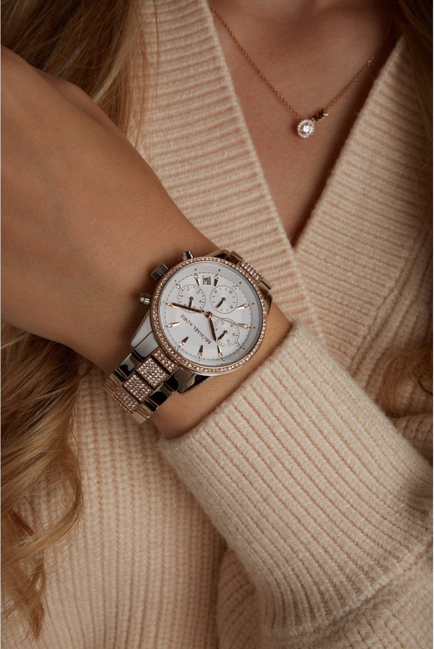 Michael Kors Ritz - Horloge - Zilver Divers