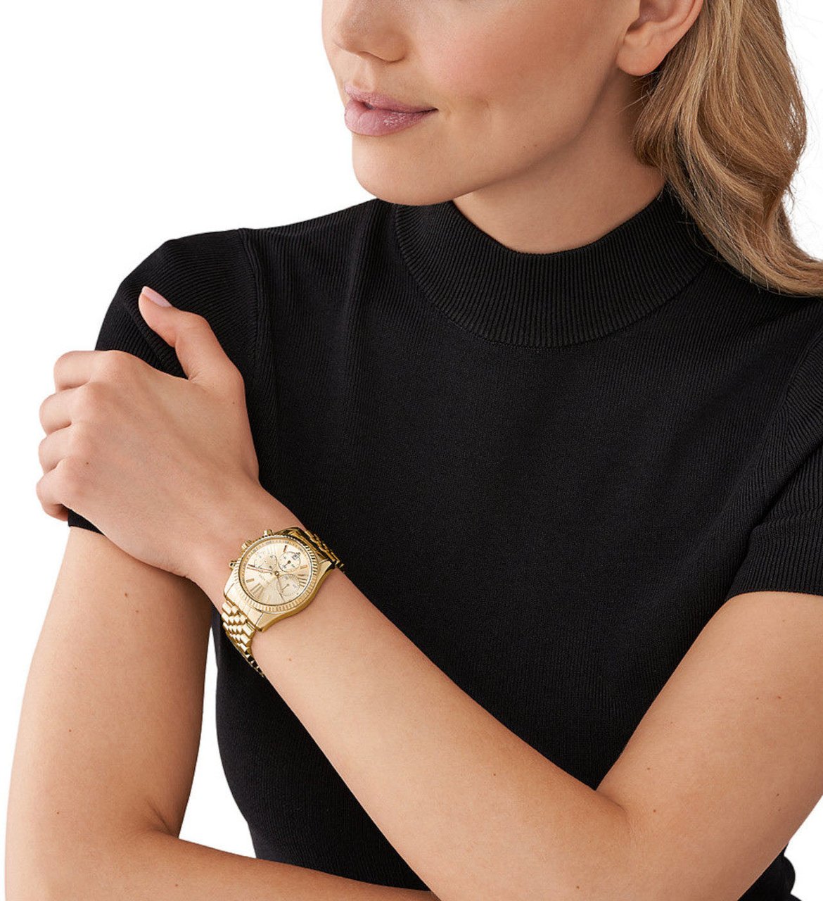 Michael Kors Lexington - Horloge - Goud Goud