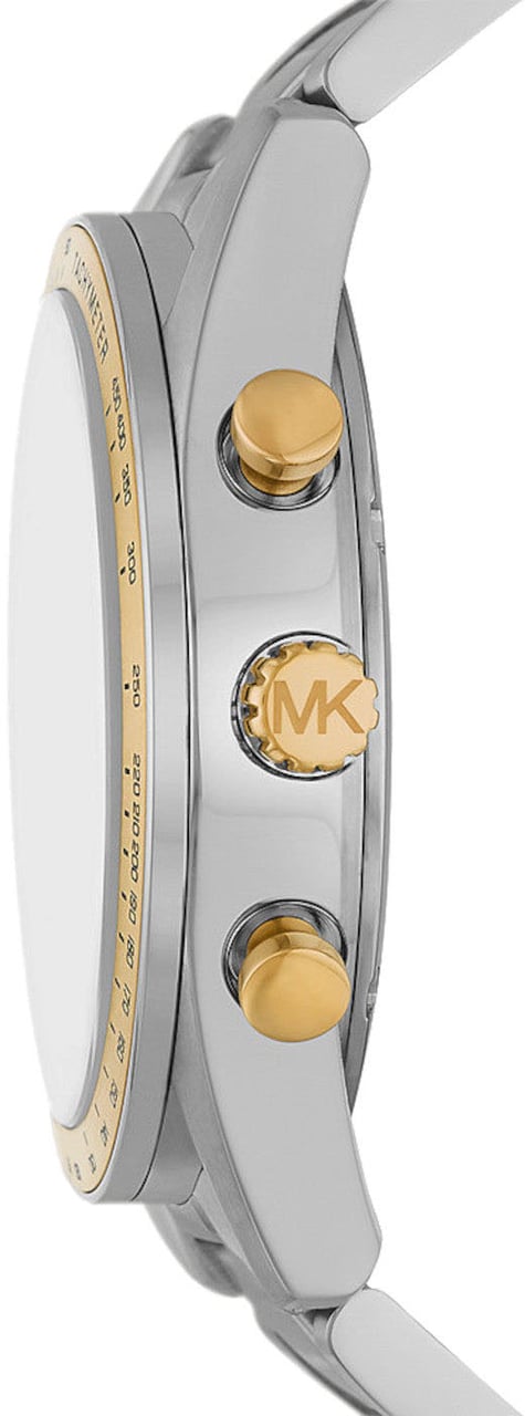 Michael Kors Accelerator - Horloge - Wit Divers