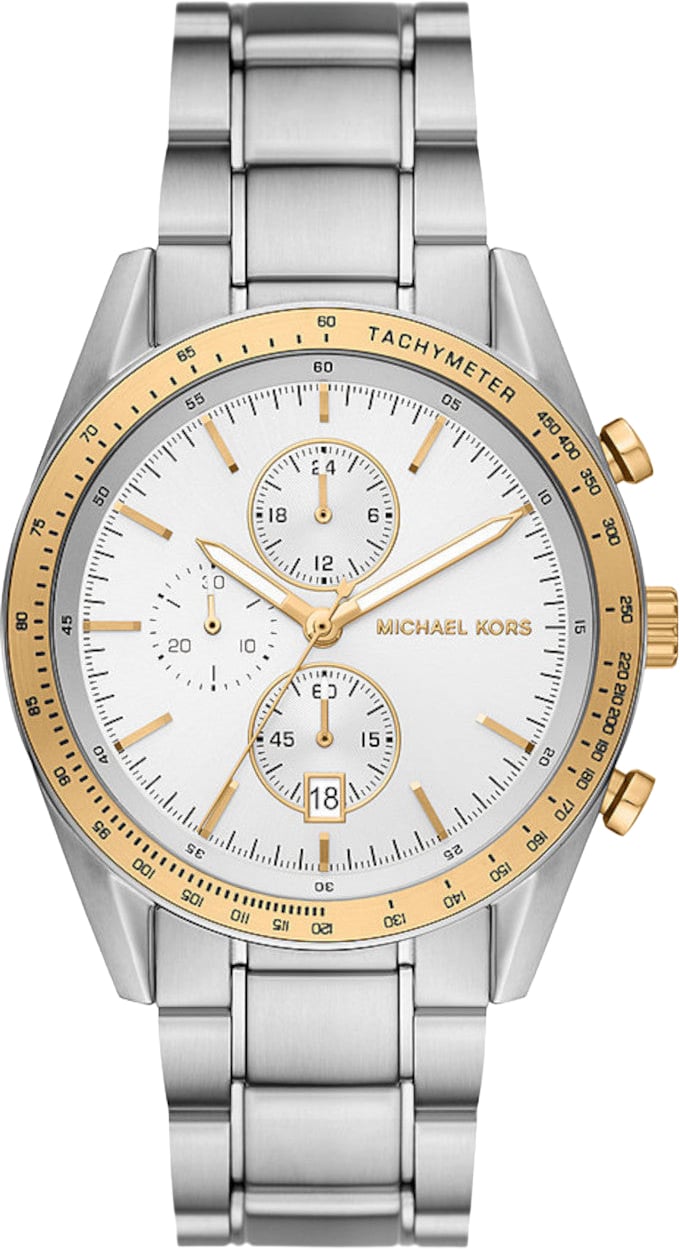Michael Kors Accelerator - Horloge - Wit Divers