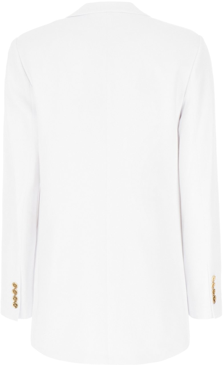 Michael Kors Michael Kors White triacetate blend blazer Wit