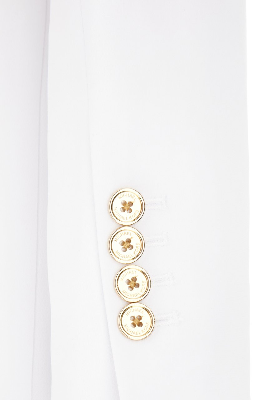 Michael Kors Michael Kors White triacetate blend blazer Wit