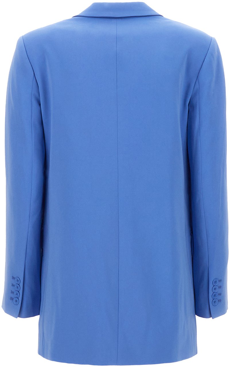 Michael Kors Michael Kors Cerulean triacetate blend blazer Lichtblauw