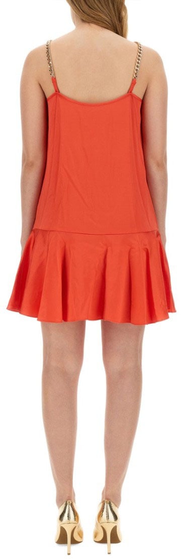 Michael Kors Dress With Chain Straps Rood