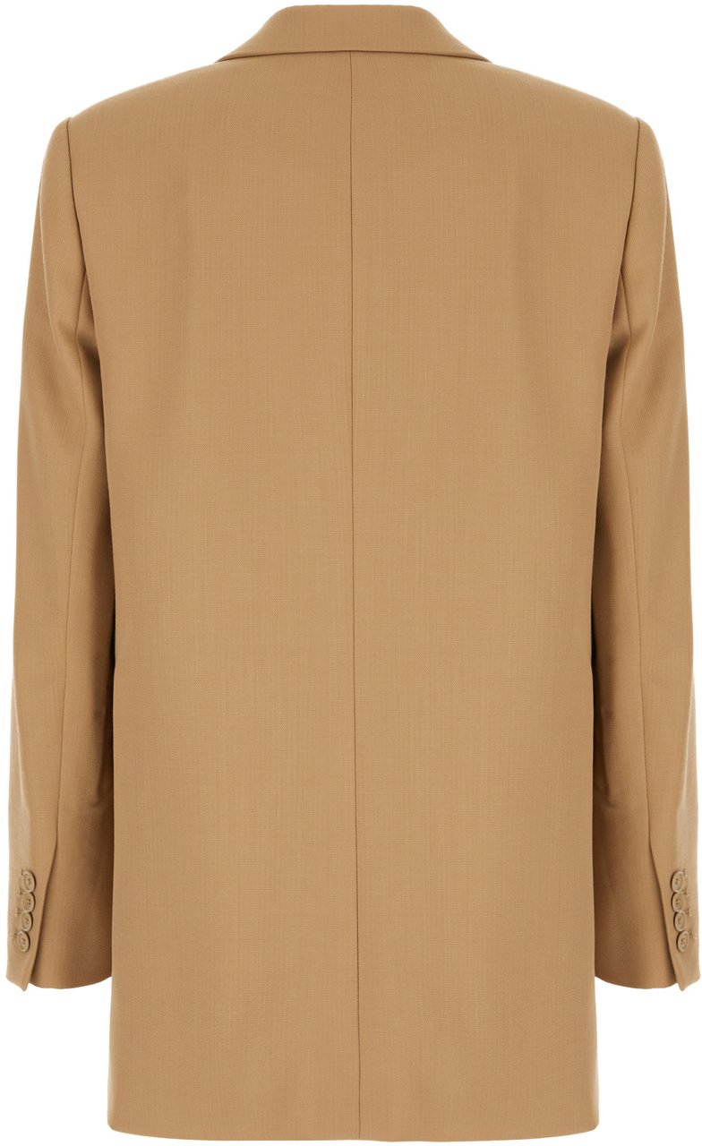 Michael Kors Michael Kors Biscuit polyester blend blazer Bruin