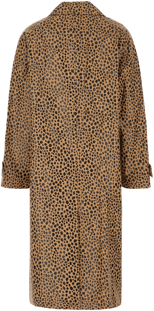 Michael Kors Michael Kors Printed cotton trench Dierenprint
