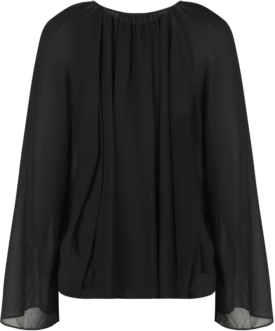 Michael Kors Crêpe blouse Zwart