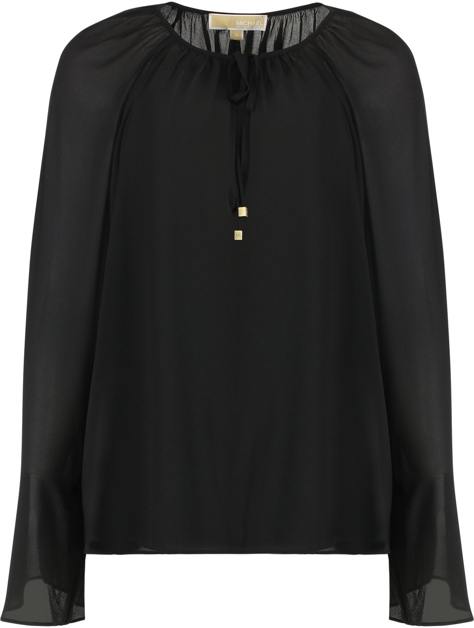 Michael Kors Crêpe blouse Zwart