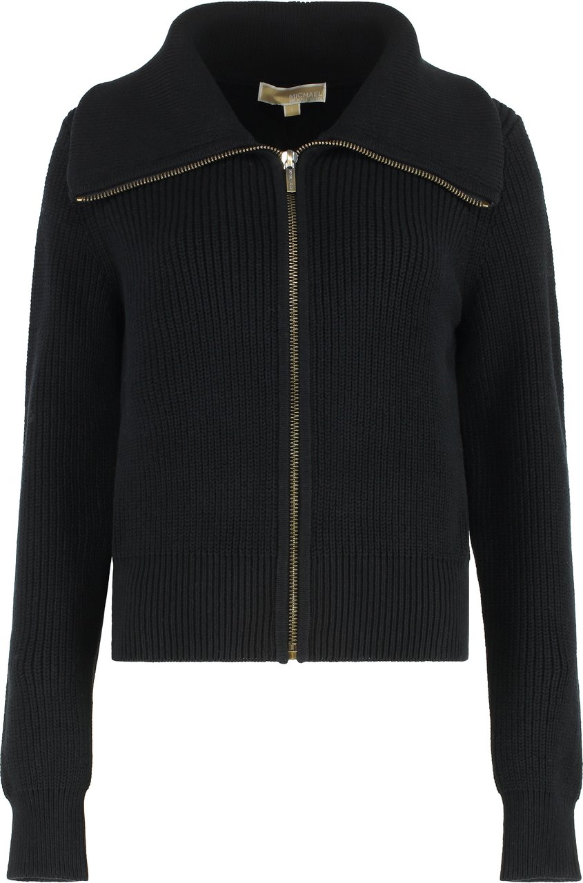 Michael Kors Zipped cardigan Zwart