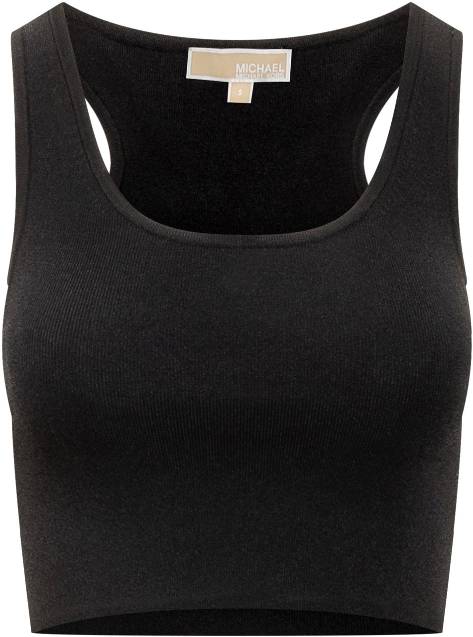 Michael Kors RACER BK SCOOP TANK Zwart