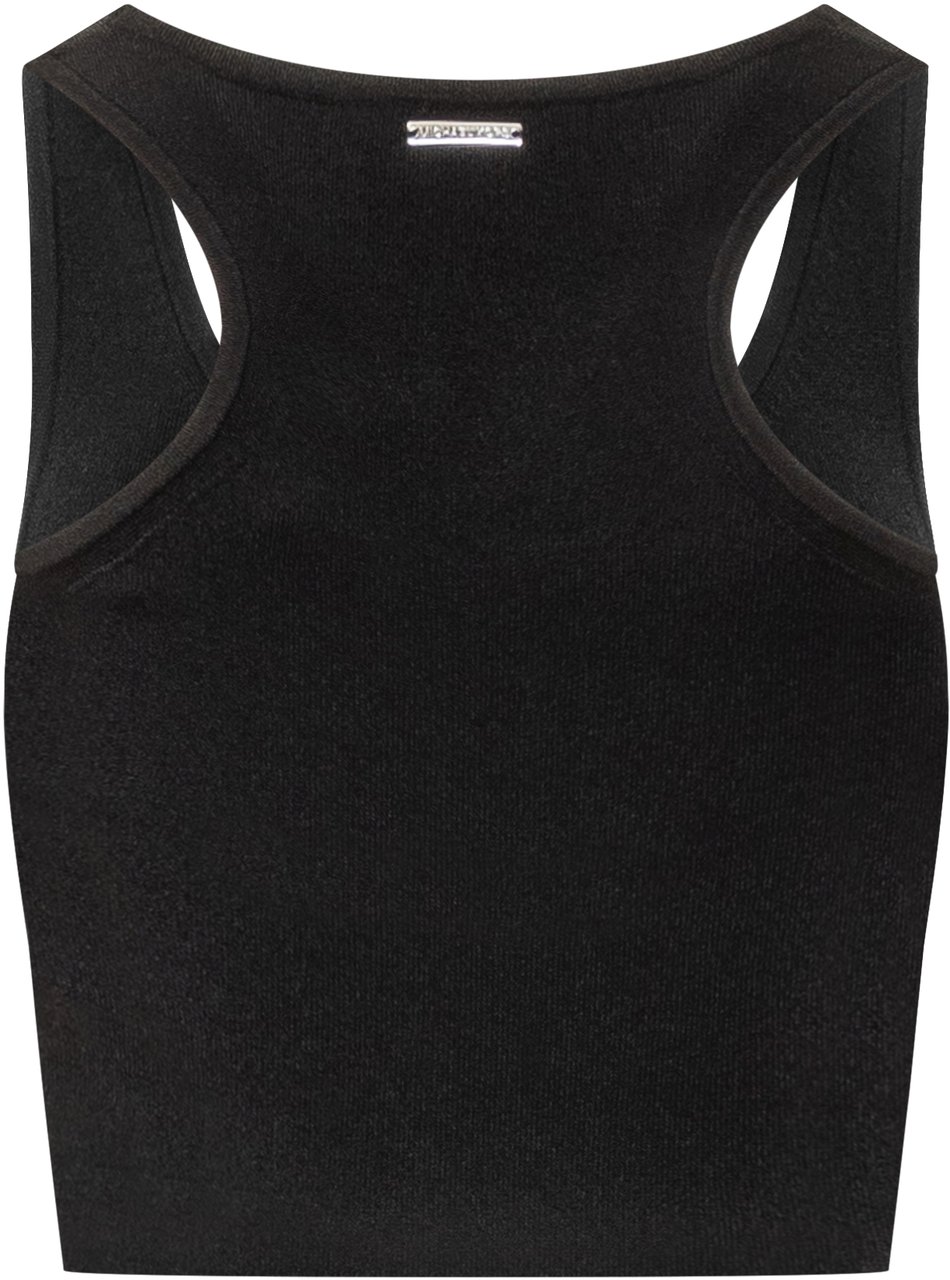 Michael Kors RACER BK SCOOP TANK Zwart