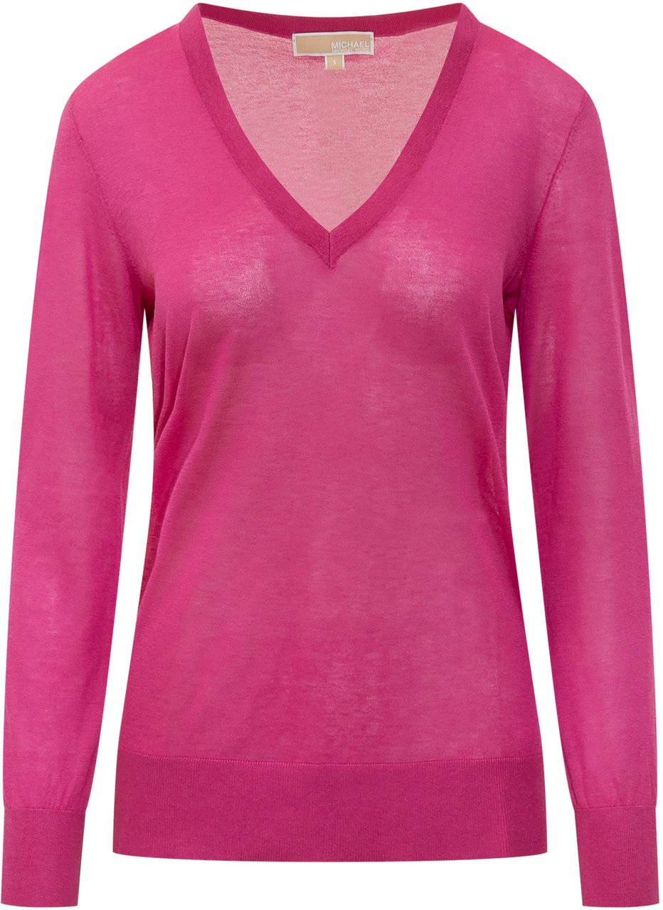 Michael Kors Maglia scollo a-V Roze