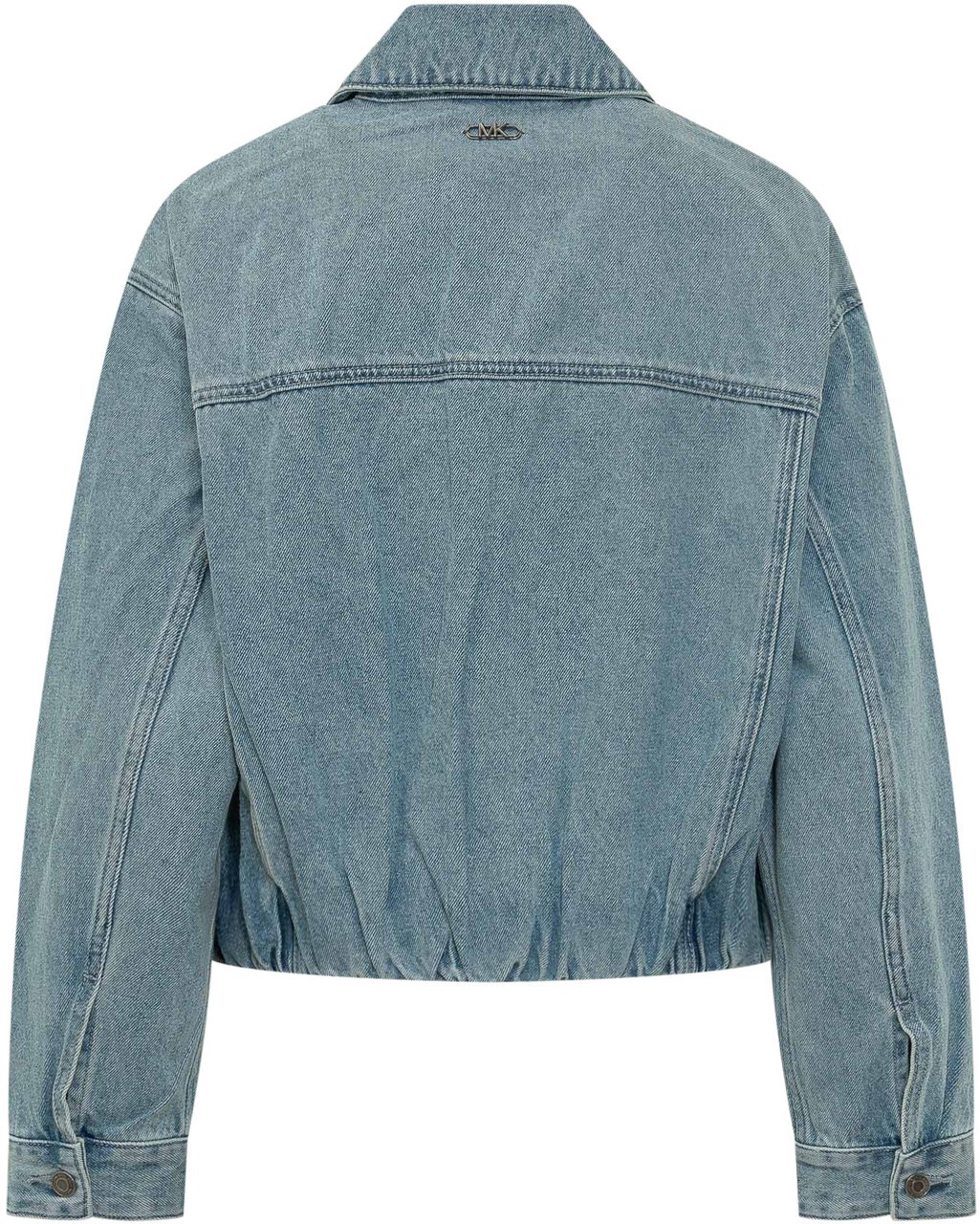 Michael Kors Denim Bomber Jacket Lichtblauw