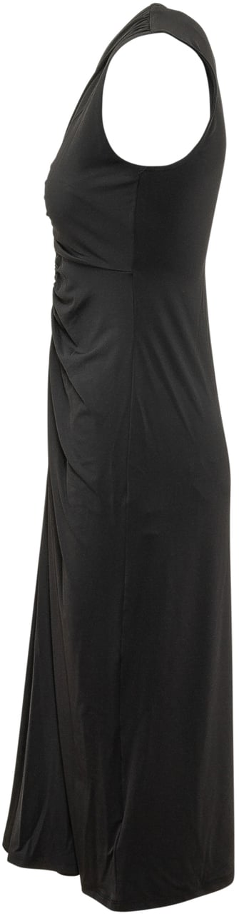 Michael Kors Abito Midi Zip Zwart