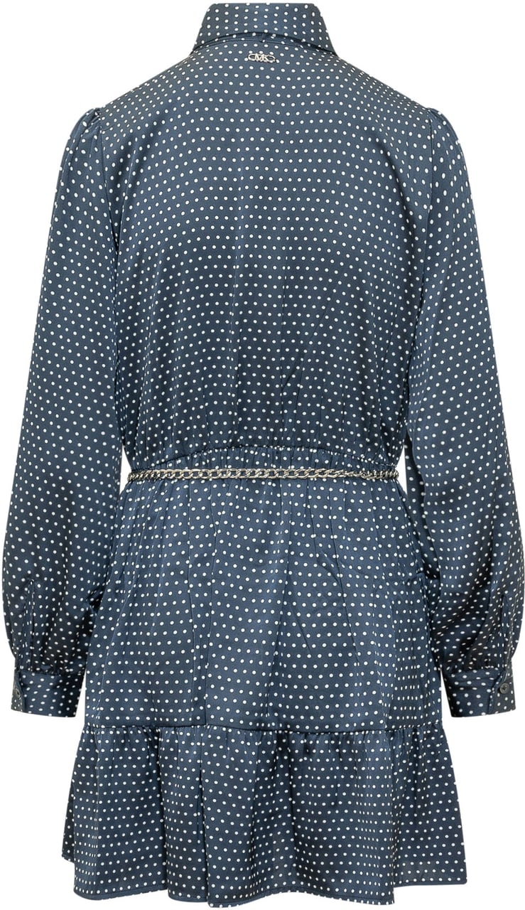 Michael Kors DOT LS MINI DRESS Navy