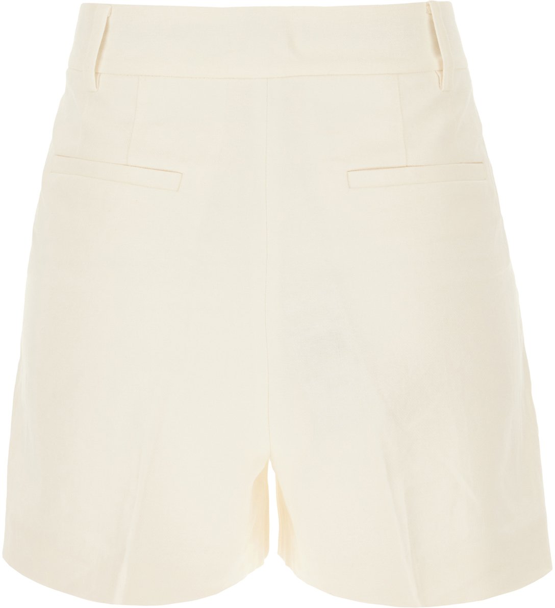 Michael Kors Michael Kors Ivory linen blend shorts Neutraal
