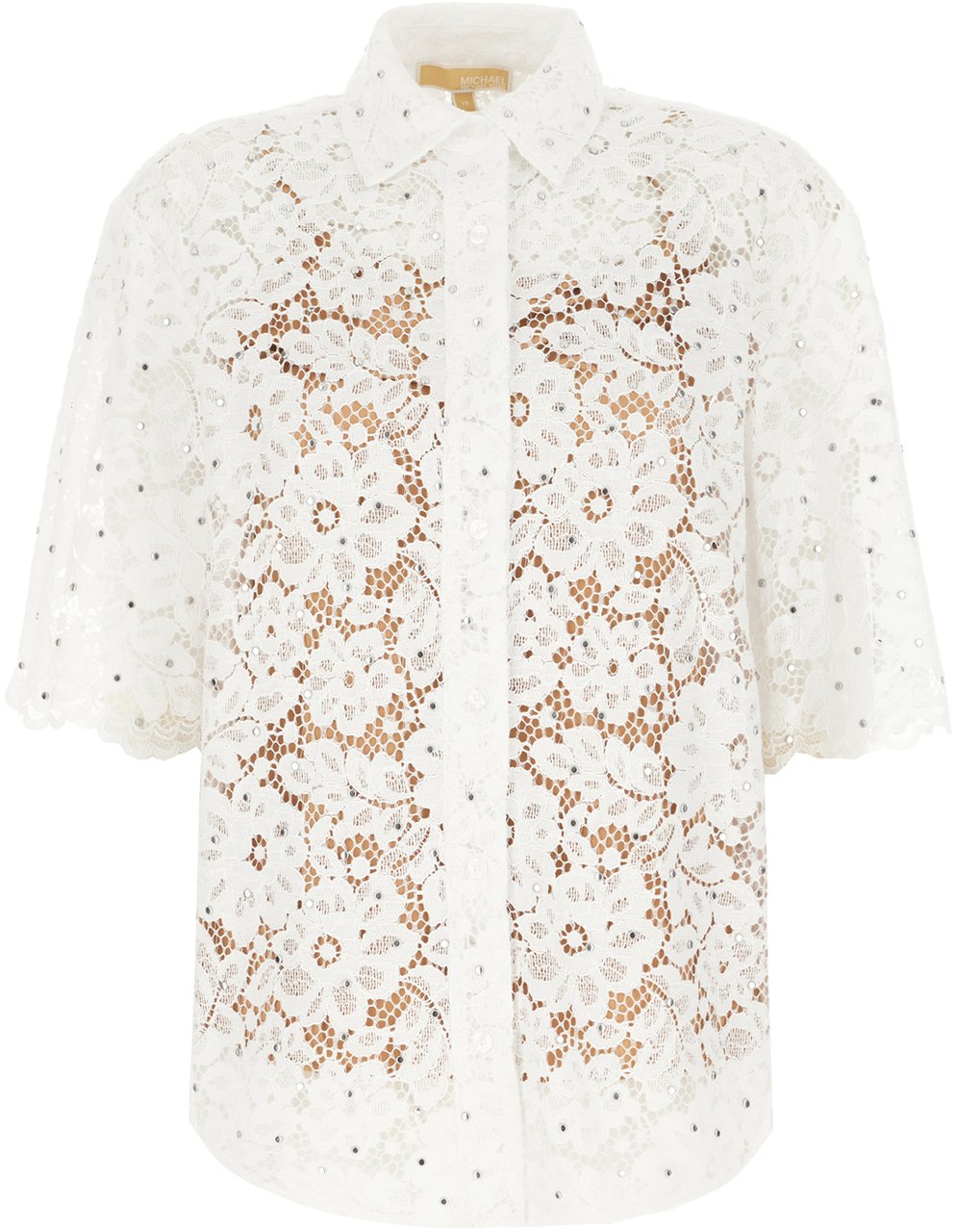 Michael Kors Michael Kors White lace blouse Wit