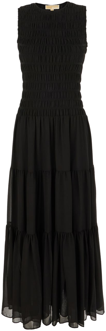 Michael Kors Michael Kors Black polyester dress Zwart