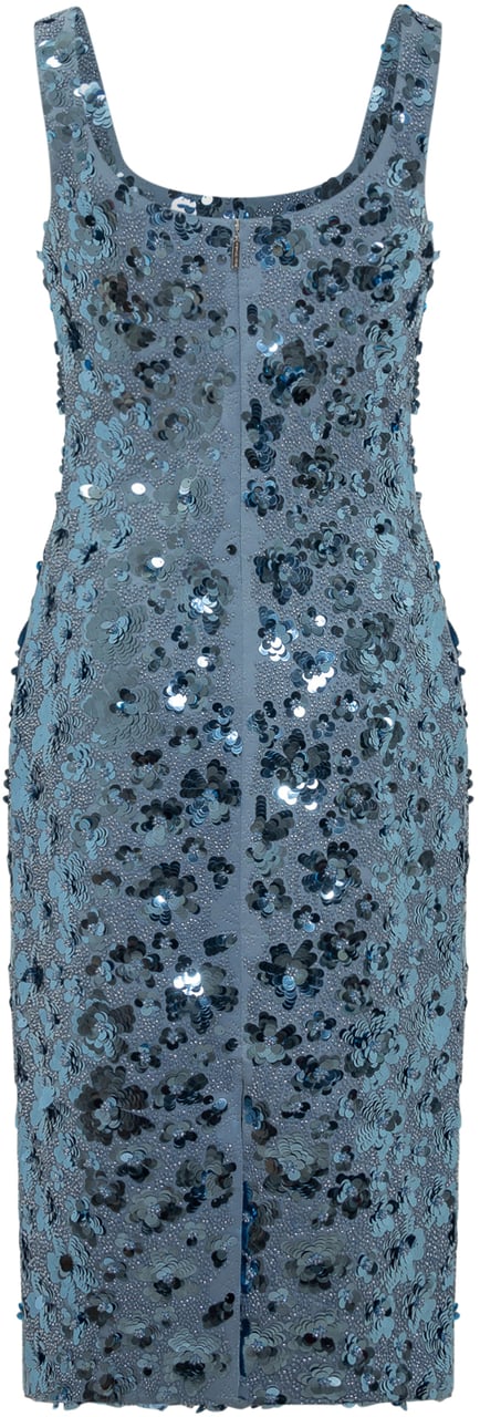 Michael Kors Abito Midi Blauw