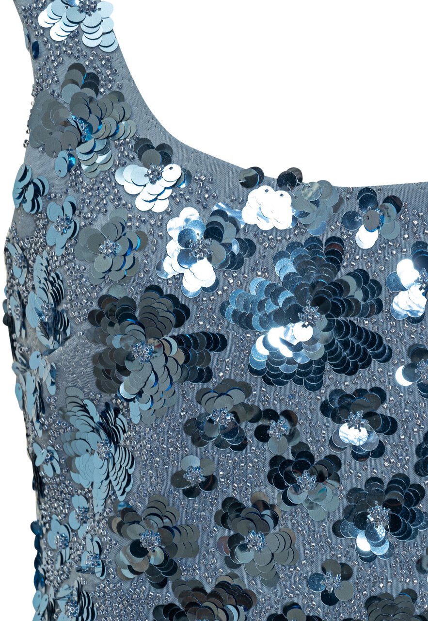 Michael Kors Abito Midi Blauw